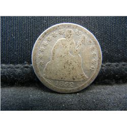 1852 Seated Dime