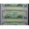 Image 5 : Uncut Sheets of 4 United States $50.00 Federal Reserve Notes