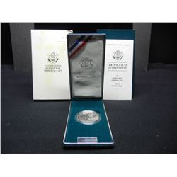 1991 United States Korean War Proof Silver Dollar in Original Packaging