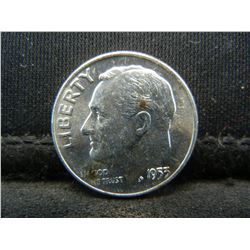 1953-D United States Roosevelt Silver Dime