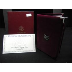 1992 United States Olympic 7 Coin Prestige Proof Set in Original Packaging