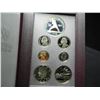 Image 2 : 1992 United States Olympic 7 Coin Prestige Proof Set in Original Packaging