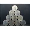 Image 1 : 10 Count Mixed Eisenhower Ike Clad Dollars