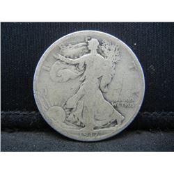 1917-P United States Walking Liberty Silver Half Dollar