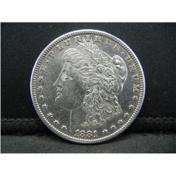 1881-S United States Morgan Silver Dollar - AU