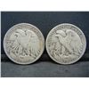 Image 2 : 1920 S and 27s Walking Liberty Half Dollars Better Date