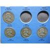 Image 5 : (14) Franklin Half Dollars In Album