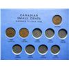 Image 2 : (49) Canada Small Cents In Album Some Early Dates Included