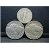 Image 2 : Misc Lot 1921 Mercury Dime Key Date,  34D Buff Nickel XF 37D Buff Nickel AU