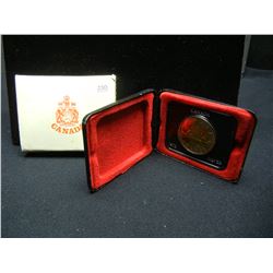 1972 Incredibly Toned Canadian Silver Dollar