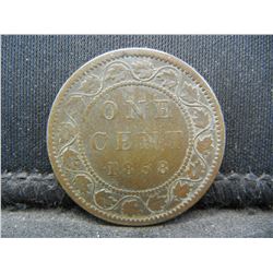 1858 Canadian Penny