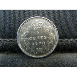 1898 Canadian Silver Quarter