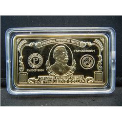 CLAD Gold One Oz. US 1000 Bar CLAD