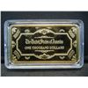 Image 2 : CLAD Gold One Oz. US 1000 Bar CLAD