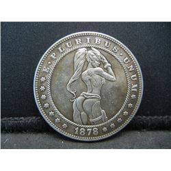 1878-CC (BABE/MORGAN), NOT SILVER OR LEGAL TENDER