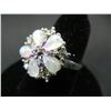 Image 3 : WOMAN'S PINK FIRE OPAL RING (SIZE 7), FASHION JEWELRY