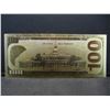 Image 2 : Trump 100 Dollar Bill Gold Leaf note, Not Legal Tender