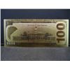Image 2 : Trump 100 Dollar Bill Gold Leaf note
