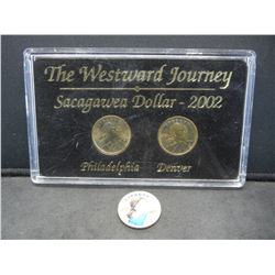 2002 PD, 2000 P Colorized Sacagawea Dollars