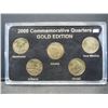 Image 2 : 2008 Gold Plated Quarters, 2007 Platinum Plated Quarters