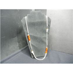 Large Silver necklace