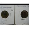 Image 2 : 6 Different Indian Cents