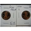 Image 2 : 6 Different Proof Lincoln Cents