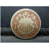 Image 1 : 1867 Without Rays Shield Nickel