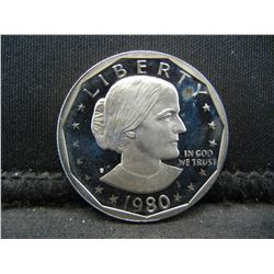 1980 S Gem Proof Susan B Anthony Dollar