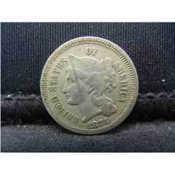 1874 Three Cent Nickel