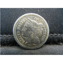 1870 Three Cent Nickel
