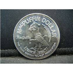 1965-1990 Macpuffin Dollar Canadian Cost Guard College Medal