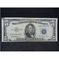1953 Five Dollar Silver Certificate