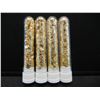 Image 1 : 4 Vials of Gold Leaf Flakes