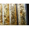 Image 2 : 4 Vials of Gold Leaf Flakes