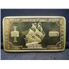 Image 1 : One Troy Ounce .999 Fine Brass Bar