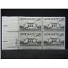 Image 1 : Air Mail Vintage Unused Plate Block of 10 Cent Stamps