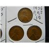 Image 4 : 1934, 35, 36D, 1935 PDS, 1936 PDS Wheat Cents, (9) Coins