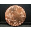 Image 2 : Copper Round .999 Indian Design