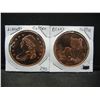 Image 1 : (2) Copper Rounds .999 Bears and Draped Design