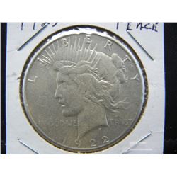 1923 S Peace Dollar