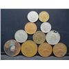 Image 1 : (11) Foreign Coins and Tokens