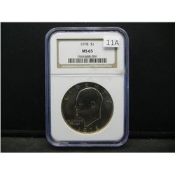 1978 Ike $1.  NGC MS 65.