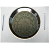 Image 1 : 1869 Shield 5c.  Fine.
