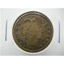 1893-O Barber 25c.  Good+.