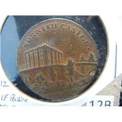 1794 Great Britain, Norfolk, Norwich Half Penny Conder Token.