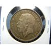 Image 2 : 1918 Great Britain 1/2 Crown.  VF+.