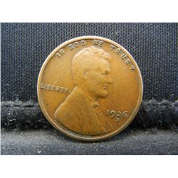 1926-S Lincoln 1c.  VF.  Semi-Key.