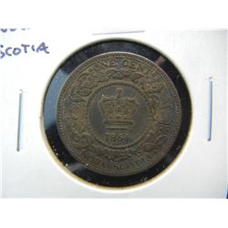 1864 Nova Scotia 1c.