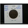 Image 3 : 1800 Half Cent.  VG Details.